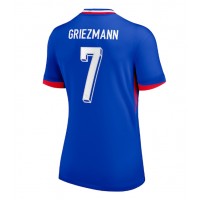 Maglia Calcio Francia Antoine Griezmann #7 Prima Divisa Donna Europei 2024 Manica Corta